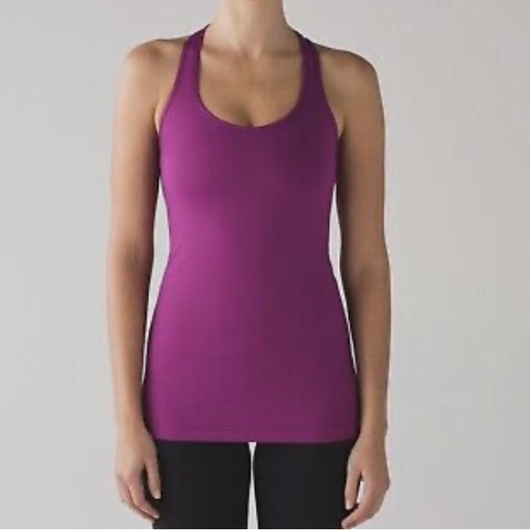 lululemon athletica Tops - Lululemon Cool Racerback Tank Regal Plum